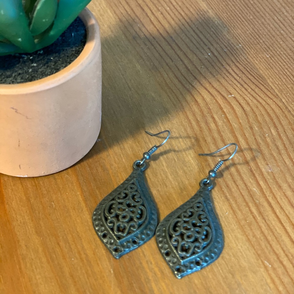 Bronze earrings
